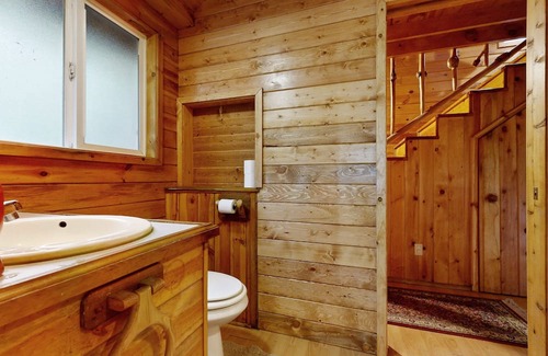 Marmot Cabine | Secluded cabin with pond views, streaming, W/D, & partial AC - dog-friendly