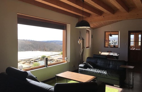 Saint-Laurent-d'Onay Maison | Magnifique Maison en Bois Avec Piscine en Drôme