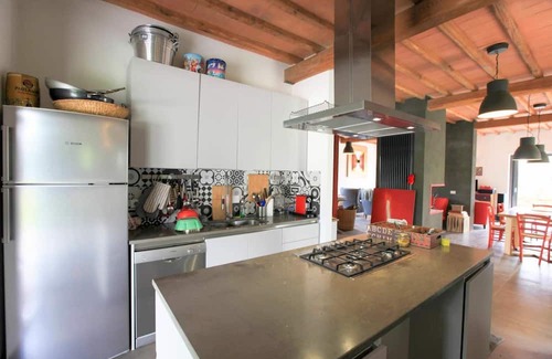 Soriano nel Cimino Villa | Villa with saltwater pool with olives & hazelnuts