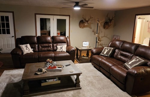 Perks Cabine | Lodge style private farm home newly renovated on beautiful country acreage.