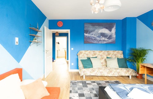 Neudorf-Nord Appartement | - Sea Apartment Duisburg Center & Parking Spaces & Kingsize Bett - Station Hbf -