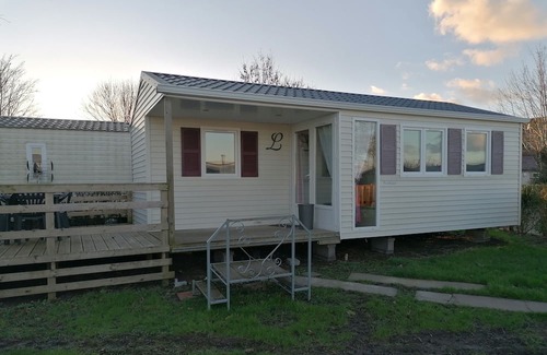 Bollezeele Maison | Joli Mobil Home 2 Chambres Dans un Camping Familiale
