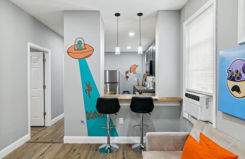 Elizabeth Appartement | Stylish and Modern 3BED Apt in Elizabeth /30min to Manhattan/Free street Parking
