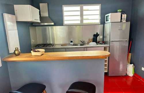 Schoelcher Appartement | Homerez - Apartement for 2 ppl. with sea view, garden and terrace at Schoelcher