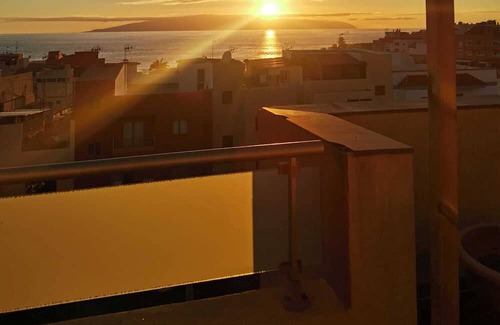 Alcala Appartement | Vacation Apartment 'Ático Alcala Bella Vista' with Sea View, Balcony and Wi-Fi