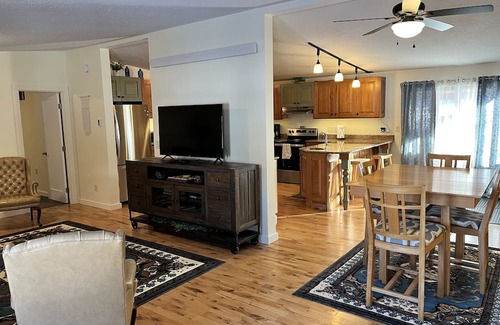 Freedom Maison | Newly remodeled home with a Barnwood rustic siding and an updated clean interior