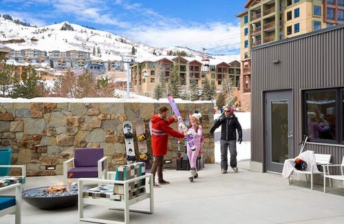 Salt Lake Mountain Resorts Appartement | Iron Blosam Studio Condominium 814 Facing Ski Slopes