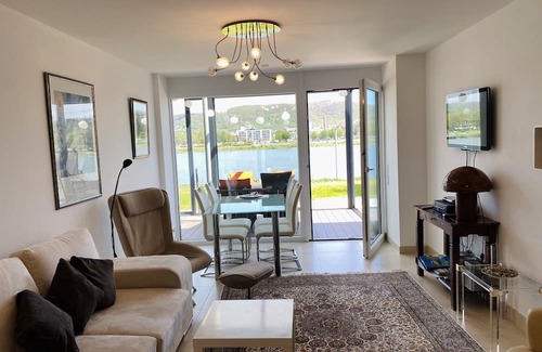 Bad Breisig Copropriété | Your dream vacation, exclusive 2-room flat, directly at the River Rhine.