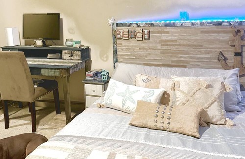 Braintree Maison | Luxurious private bedroom & full bath awaits you with soaking tubs, pool, gym…
