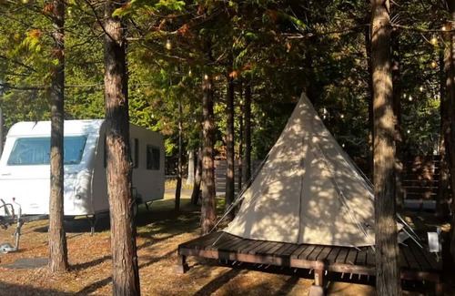 Higashihiroshima Location De VR | Completely private glamping with a woodfired bath / Higashihiroshima City Hiroshima