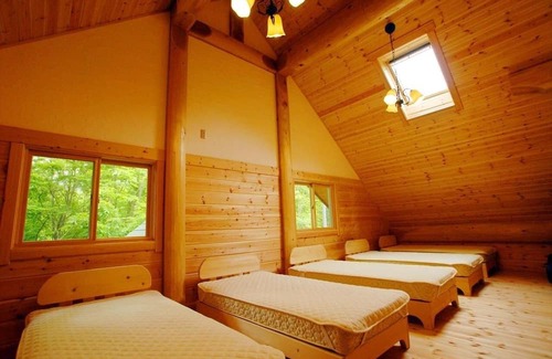 Kofu-cho Location De VR | Special Log Cottage 15 people Jacuzzi openai / Maniwa City Okayama