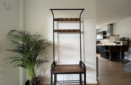 Mahlberg Appartement | Lumiflats: Deluxe Studioapartment mit Terrasse und Garten Nähe Europapark