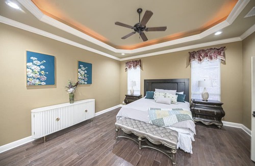 Midland Maison | Right At Home-Midland Chateau with sequestered loft and Billiards