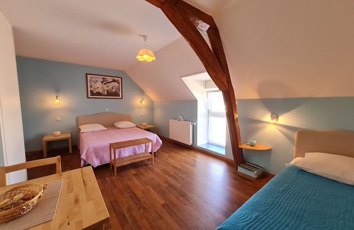 Cravant Lit Et Petit-Déjeuner | Guestroom Cravant, studio flat, 2 persons