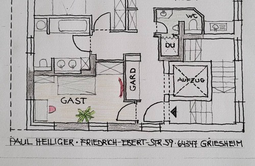 Griesheim Appartement | Darmstadt-griesheim, Sonniges Zimmer in Moderner Neubauwohnung