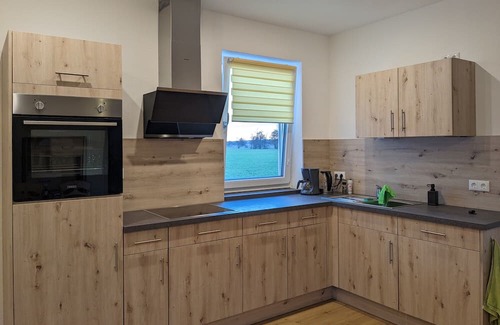 Bechhofen Appartement | Holiday Apartment "Seenlandliebe - Wiesethblick" with Shared Garden