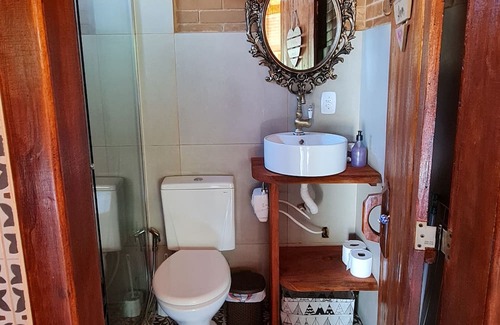 Divino de Sao Lourenco Cabine | Casa do Chapéu Cabana Estrela A 200 Metros das Cachoeiras