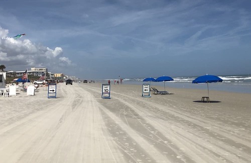 New Smyrna Beach Station Balnéaire | 2 Bedroom Oceanview Suite overlooking the Atlantic ocean with white sandy beach