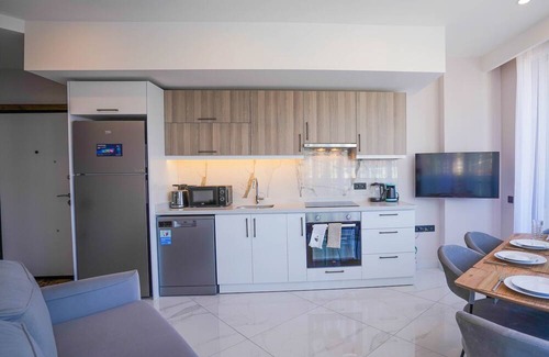 Kepez Appartement | Brand new apartment in premium residential complex. 400m from Kleopatra beach!