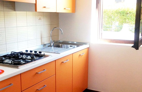 Falerna Appartement | Holiday Apartment "Trilocale 30 Residence La Giungla" with Sea View, Shared Pool & Wi-Fi
