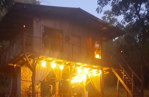 Rio Seco Cabine | Rustic Costa Rica experience. wooden house in the trees.
