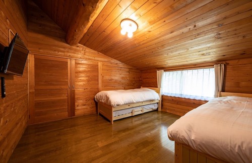 Nasu Maison | Log house with nature BBQ grill available Projector available Pets allowed 3 bedrooms Up to 3 parkin / Nasugun Tochigi
