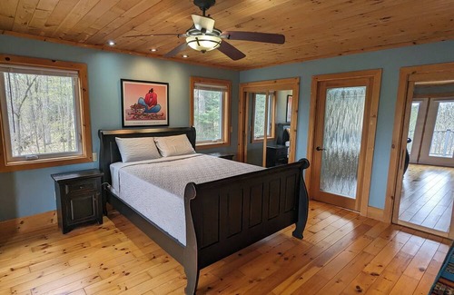 Rideau Lakes Cottage | Private Family Friendly Waterfront House on Pristine Lake with Hot Tub & Sauna