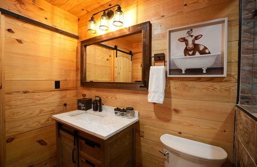 Bridgeport Cabine | CampQYB- Modern Lux Cabin, Hot Tub, FirePit, Games