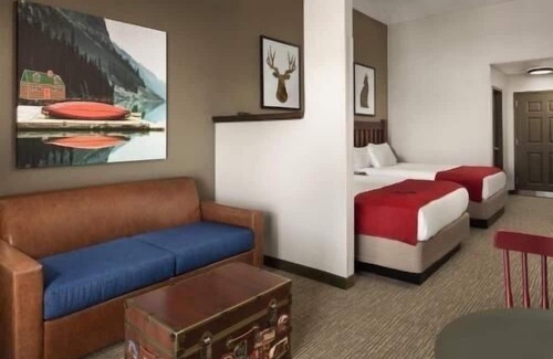 Williamsburg Station Balnéaire | Great Wolf Lodge Williamsburg VA, deluxe balcony family suite 12/4 -12/7/2023