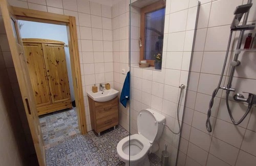 Tisa Appartement | Cozy full-equipped studio in Tisá. Pet-friendly. 5 minutes to rocks by walk!