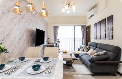 Ximending Copropriété | 2B1bLK, Stylish & Comfortable, 5 Min to Ximen MRT