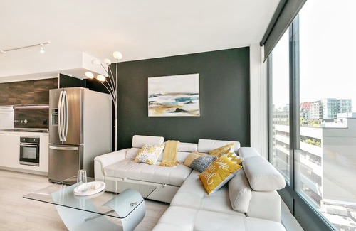 Downtown Vancouver Copropriété | D4 - Amazing Junior 2 Bedroom, Central Location + AC