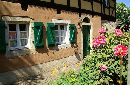 Gorbitz-Sud Appartement | Double room for 2 persons with terrace