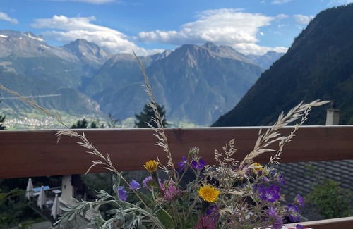 Blatten bei Naters Chalet De Ski | Cozy chalet at 1700m with a fantastic view