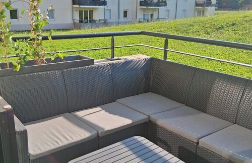 Nangy Appartement | CosyMontBlanc apartment in residence with swimming pool, between lakes and mountains.
