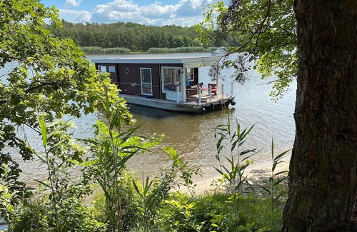 Koenigs Wusterhausen Location De Bateaux | Houseboat 'BunBo 1060' with Lake View
