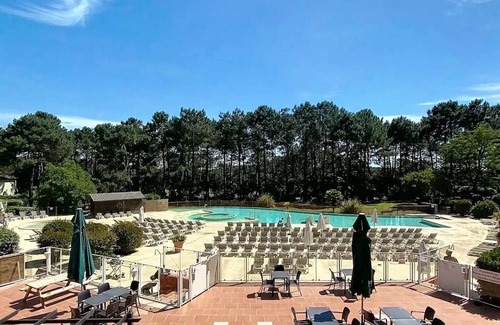 Lacanau-Ocean Appartement | Residence Lacanau Les Pins - Apartment 4 persons tourist residence with pool Lacanau