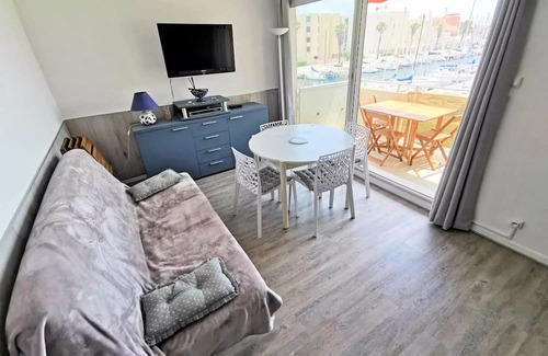 Leucate Appartement | Residence Le Canigou - Large studio 4 beds PORT LEUCATE