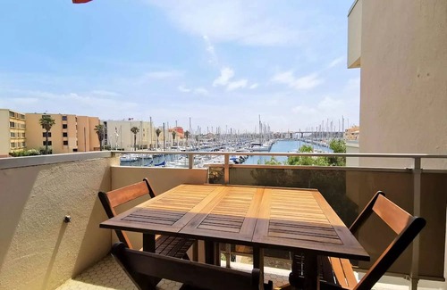 Leucate Appartement | Residence Le Canigou - Large studio 4 beds PORT LEUCATE