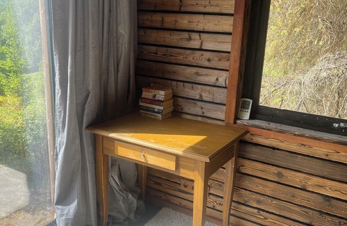Fiskabygd Cabine | Stunning fiord panorama view off-grid forest cabin