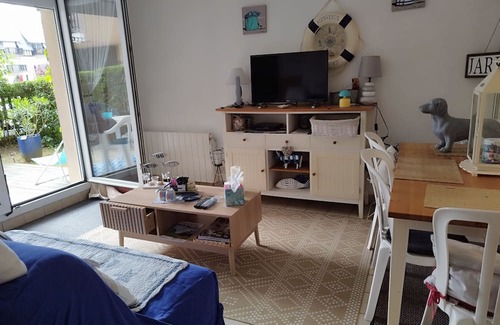 Cabourg Appartement | Charming garden for two 450 m from the sea