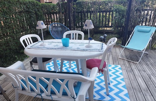 Cabourg Appartement | Charming garden for two 450 m from the sea