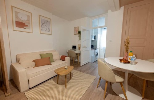 Romilly-sur-Seine Appartement | Magnificent renovated Studio downtown 3pers wifi