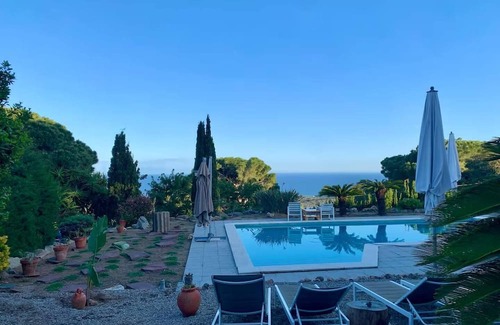 Arenys de Munt Villa | Intimate Family Villa with big private pool & panoramic sea view