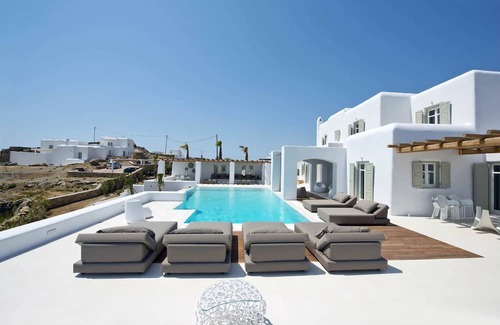 Tourlos Villa | Villa à Myconos avec 7 chambres à coucher, 14 couchages