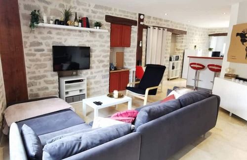 Faubourg-Raines Appartement | Havre de paix au cœur vibrant de Dijon