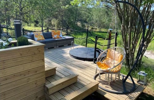 Pargas Cabine | Cabin with own lake and palju hot tub