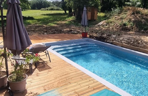 Lauraet Maison | Maison en pleine nature avec piscine privée et jacuzzi intérieur
