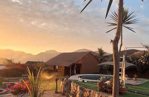 Pachacamac Maison | Charming 2-bedroom bungalow in nice Pachacamac, Lima with WiFi