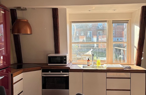 Vejle Appartement | Charming apartment with jacuzzi in Vejle